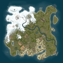 Rust map seed 1 world size 3500