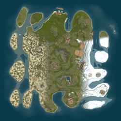 Rust map seed 1 world size 3750