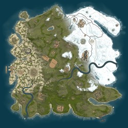 Rust map seed 1 world size 3750