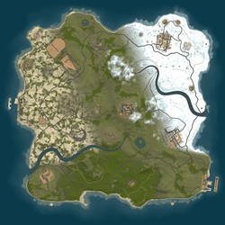 Rust map seed 1 world size 3000