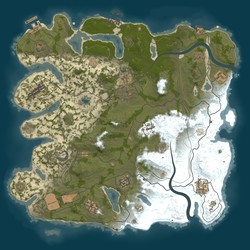 Rust map seed 1 world size 3800