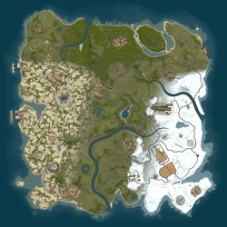 Rust map seed 1 world size 3600