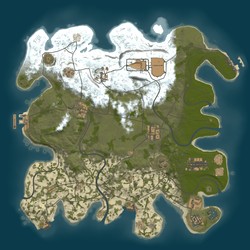 Rust map seed 1 world size 3500