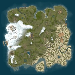 Rust map seed 1 world size 3500