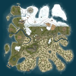 Rust map seed 1 world size 3500