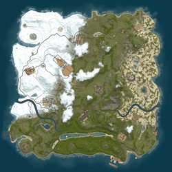 Rust map seed 1 world size 4000