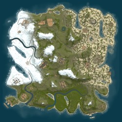 Rust map seed 1 world size 4000