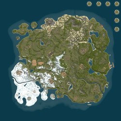 Rust map seed 1 world size 5000