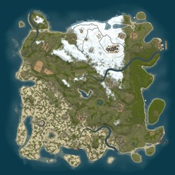 Rust map seed 1 world size 4250