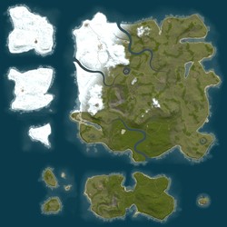 Rust map seed 1 world size 5400