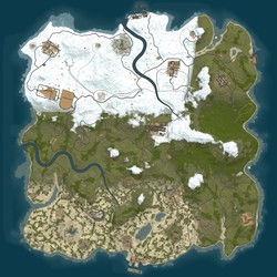 Rust map seed 1 world size 3900