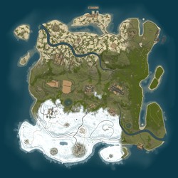 Rust map seed 1 world size 3500