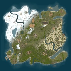 Rust map seed 1 world size 3500