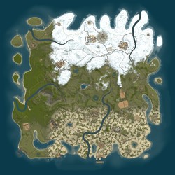 Rust map seed 1 world size 4500