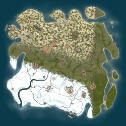Rust map seed 1 world size 3950