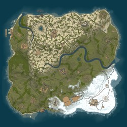 Rust map seed 1 world size 3500