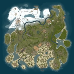 Rust map seed 1 world size 3650