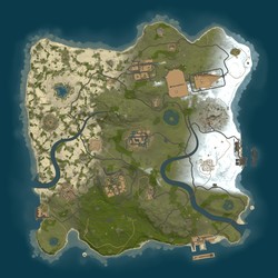 Rust map seed 1 world size 2550