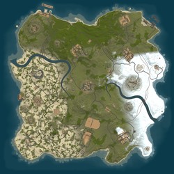 Rust map seed 1 world size 3100
