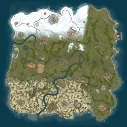Rust map seed 1 world size 3500