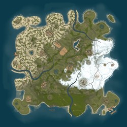Rust map seed 1 world size 4000