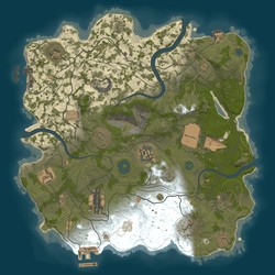 Rust map seed 1 world size 3000