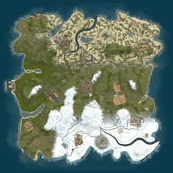 Rust map seed 1 world size 3500