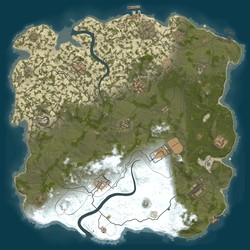 Rust map seed 1 world size 4000