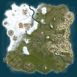 Rust map seed 1 world size 3750