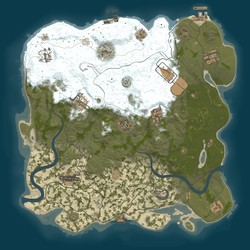 Rust map seed 1 world size 3700