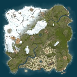 Rust map seed 1 world size 3500