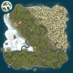 Rust map seed 1 world size 4000