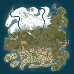 Rust map seed 1 world size 3750