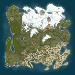 Rust map seed 1 world size 4000