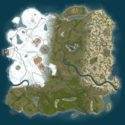 Rust map seed 1 world size 4020