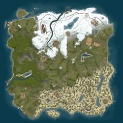 Rust map seed 1 world size 4000