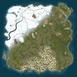 Rust map seed 1 world size 4000