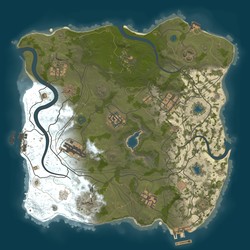 Rust map seed 1 world size 3000