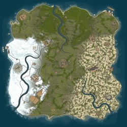 Rust map seed 1 world size 3750