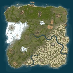 Rust map seed 1 world size 3500