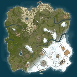 Rust map seed 1 world size 3500