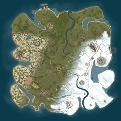 Rust map seed 1 world size 3750