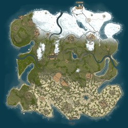 Rust map seed 1 world size 3650