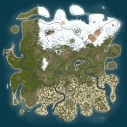Rust map seed 1 world size 4000