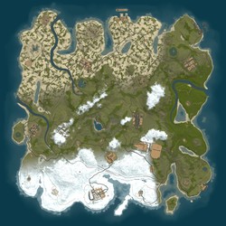 Rust map seed 1 world size 4000