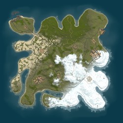Rust map seed 1 world size 2800
