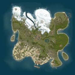 Rust map seed 1 world size 2700