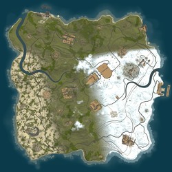 Rust map seed 1 world size 3000