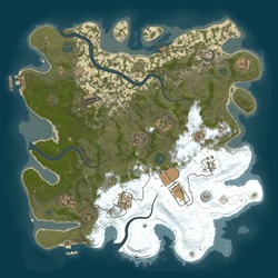 Rust map seed 1 world size 3800