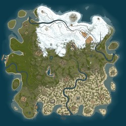 Rust map seed 1 world size 4400